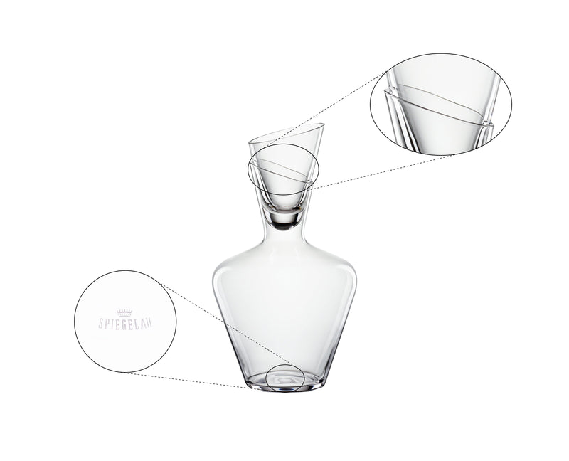 Spiegelau - DEFINITION - Wine Carafe With Stopper | 34 oz - Limolin 