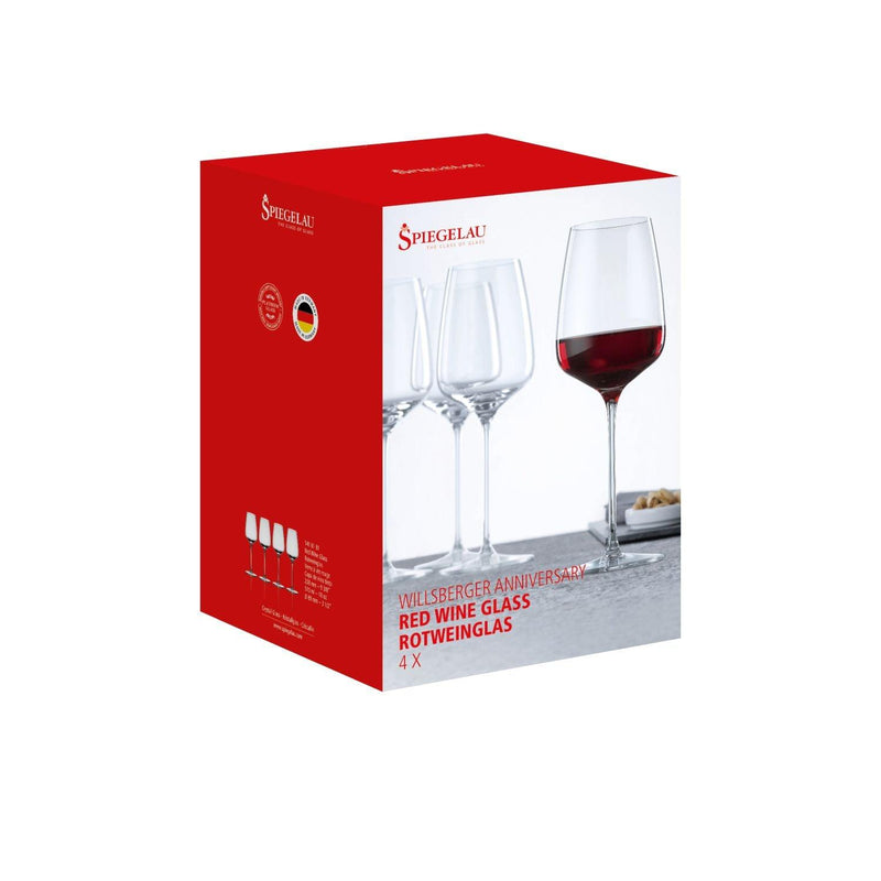 Spiegelau - Willsberger Anniversary - Red Wine Glass(Set of 4) - Limolin 