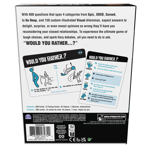 Spin Master - Would You Rather - Limolin 