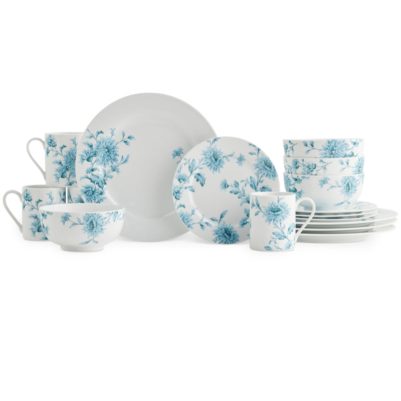 Spode - 16Pc Set Vintage Denim - Limolin 