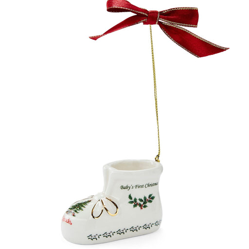 Spode - Baby Bootie Ornament - Limolin 