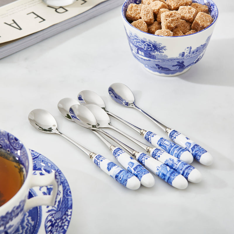 Spode - Blue Italian - Blue Italian Tea Spoons - Limolin 