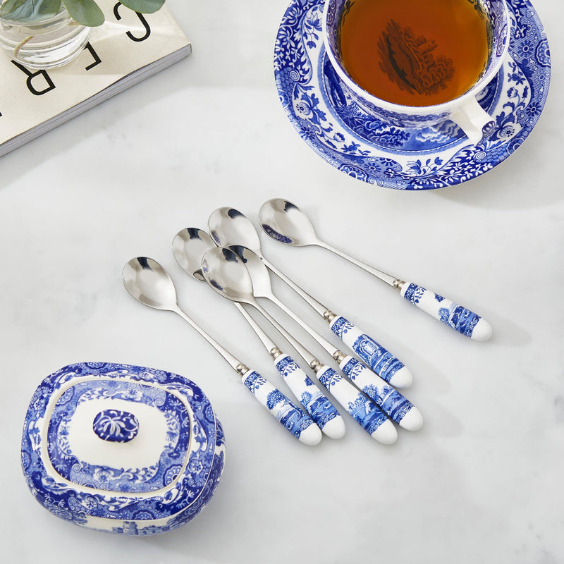 Spode - Blue Italian - Blue Italian Tea Spoons - Limolin 