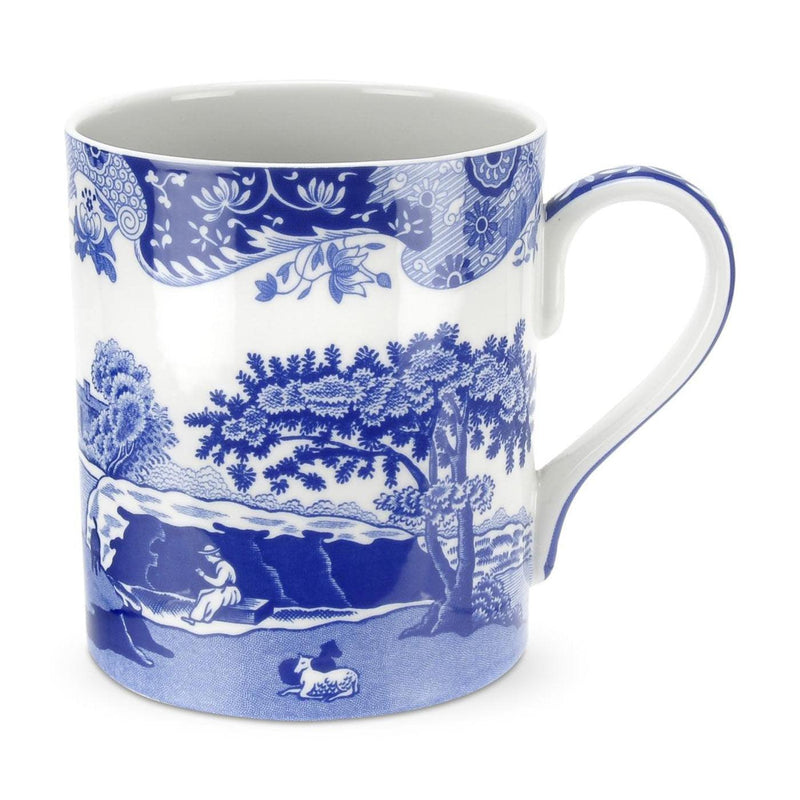Spode - Blue Italian - Jumbo Mug (Set of 4) | 16 Oz - Limolin 