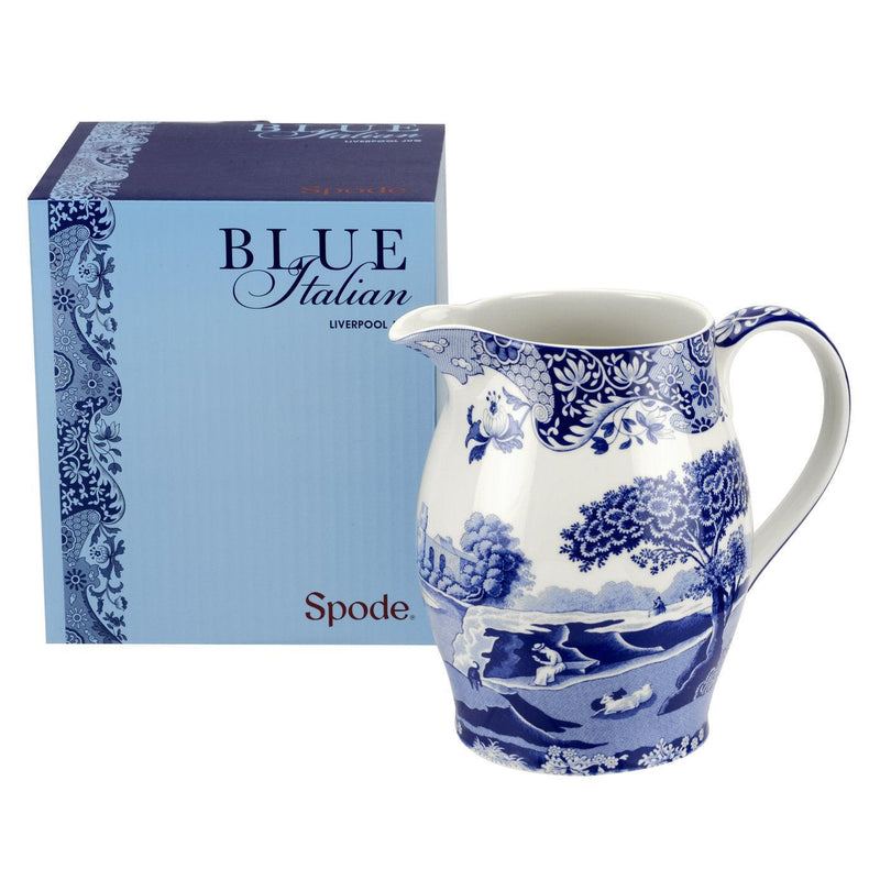 Spode - Blue Italian - Liverpool Jug - Limolin 