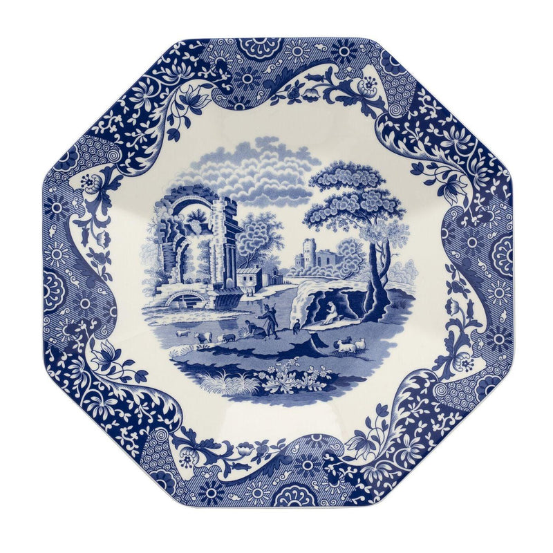 Spode - Blue Italian - Octagonal Platter - Limolin 