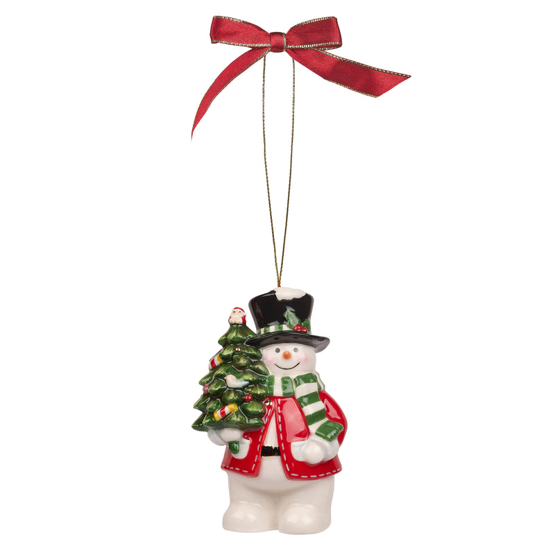 Spode - Christmas Snowman Ornament - Limolin 