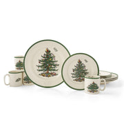 Spode - Christmas Tree - 12 Piece Set - Dinner, Salad, Mug - Limolin 