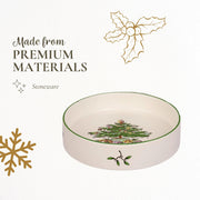 Spode - Christmas Tree - 2Pc Wine Chiller & Coaster Set - Limolin 