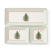 Spode - Christmas Tree - 3Pc Nesting Trays Polka Dot - Limolin 