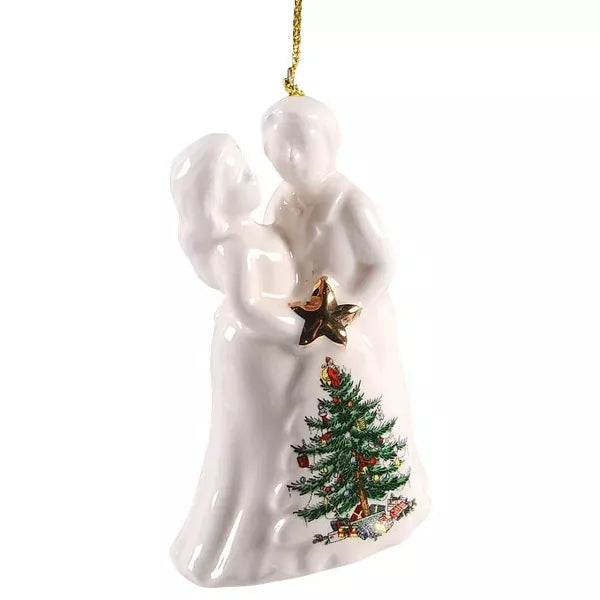 Spode - Christmas Tree - Bride And Groom Ornament - Limolin 