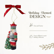 Spode - Christmas Tree - Houndstooth Nutcracker Ornament - Limolin 