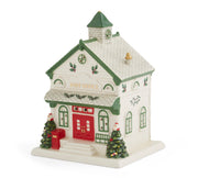 Spode - Christmas Tree - LED Post Office | 6.5 Inch - Limolin 