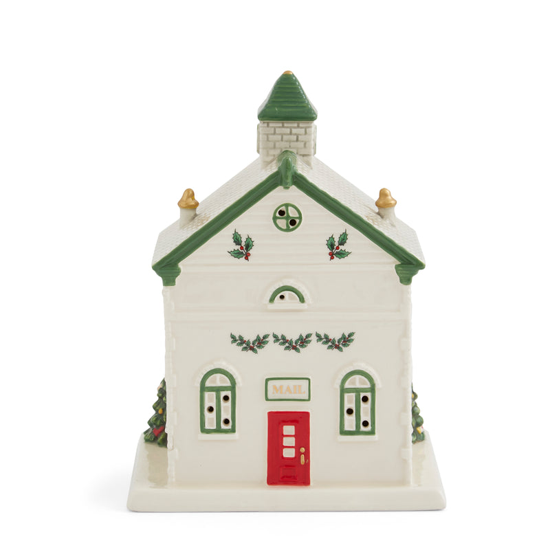 Spode - Christmas Tree - LED Post Office | 6.5 Inch - Limolin 