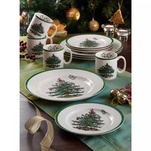 Spode - Christmas Tree - Lunchon Plate | 9 Inch - Limolin 