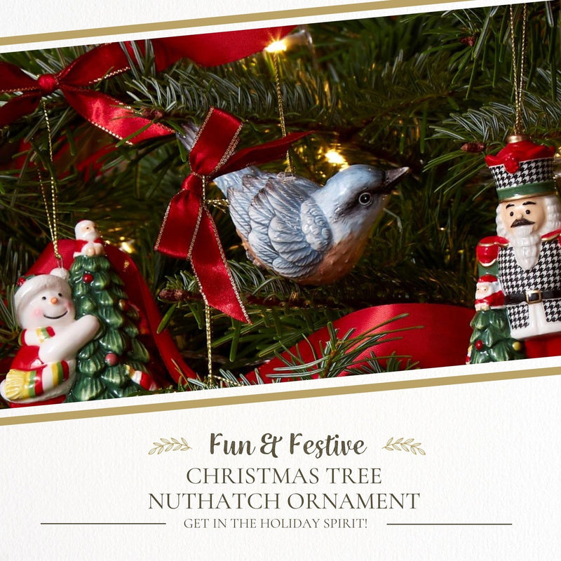 Spode - Christmas Tree - Nuthatch Ornament - Limolin 