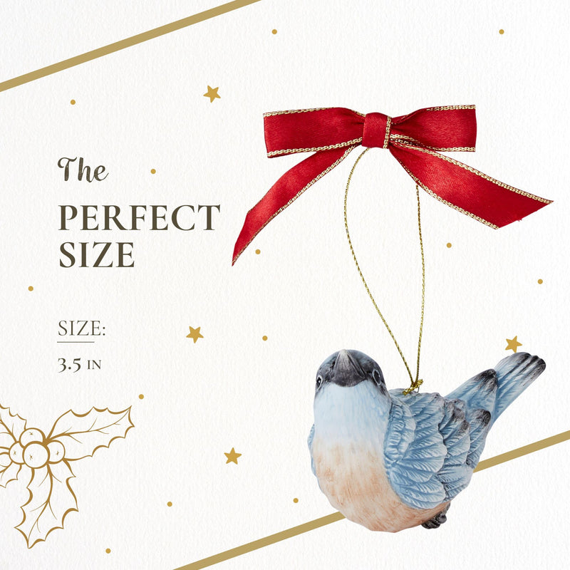 Spode - Christmas Tree - Nuthatch Ornament - Limolin 