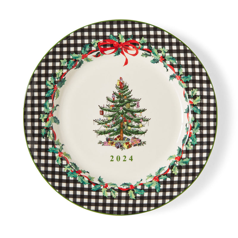 Spode - Christmas Tree - Plate 2024 Annual Collector | 8 Inch - Limolin 