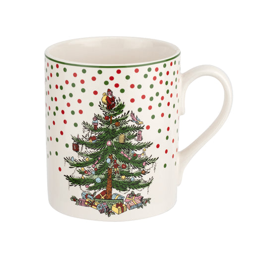 Spode - Christmas Tree - Polka Dot Mug | 16Oz - Limolin 