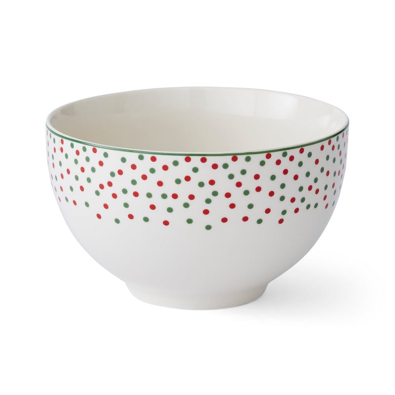 Spode - Christmas Tree - Polka Dot Rice Bowl - Limolin 
