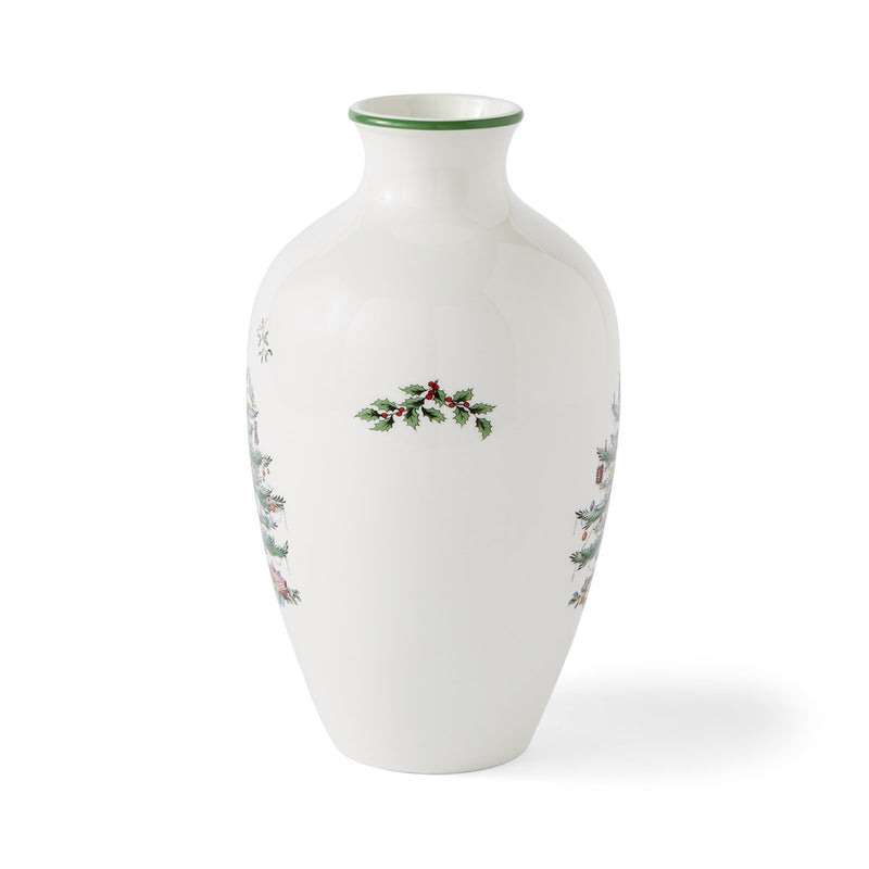 Spode - Christmas Tree - Posy Vase | 10 Inch - Limolin 