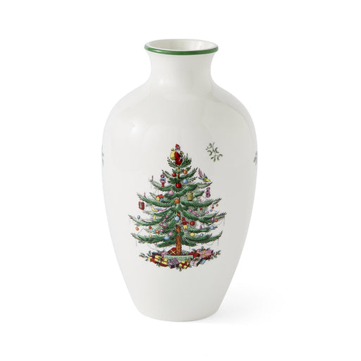 Spode - Christmas Tree - Posy Vase | 10 Inch - Limolin 