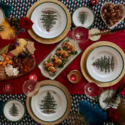 Spode - Christmas Tree - Sculpted Square Dish | 5 Inch - Limolin 