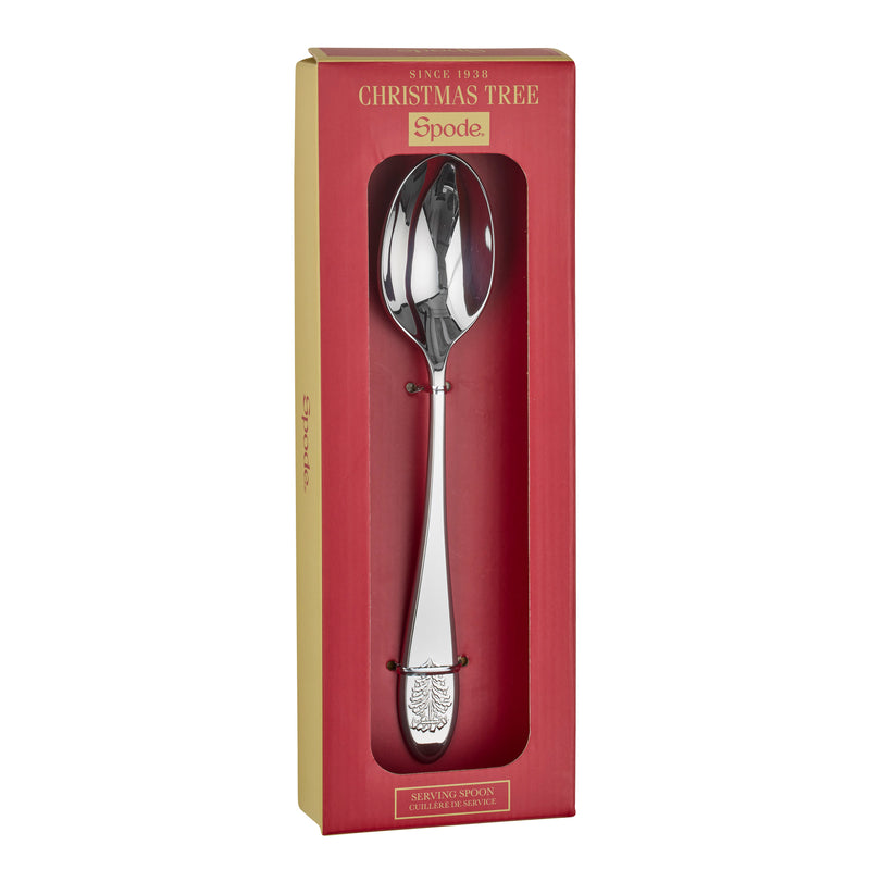 Spode - Christmas Tree - Serving Spoon | 10 inch - Limolin 