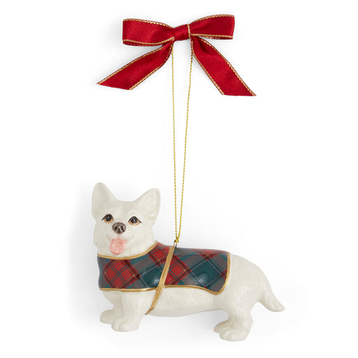 Spode - Christmas Tree - Tartan Corgi Ornament - Limolin 