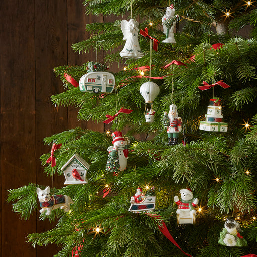 Spode - Christmas Tree - Tartan Corgi Ornament - Limolin 