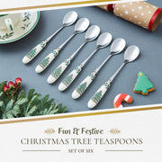 Spode - Christmas Tree - Tea Spoons (Set of 6) - Limolin 