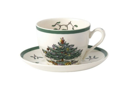 Spode - Christmas Tree - Teacup & Saucer | 7 Oz - Limolin 