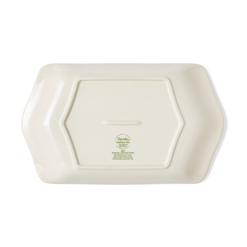 Spode - Christmas Tree - Tray 2024 Annual Dessert | 12 Inch - Limolin 