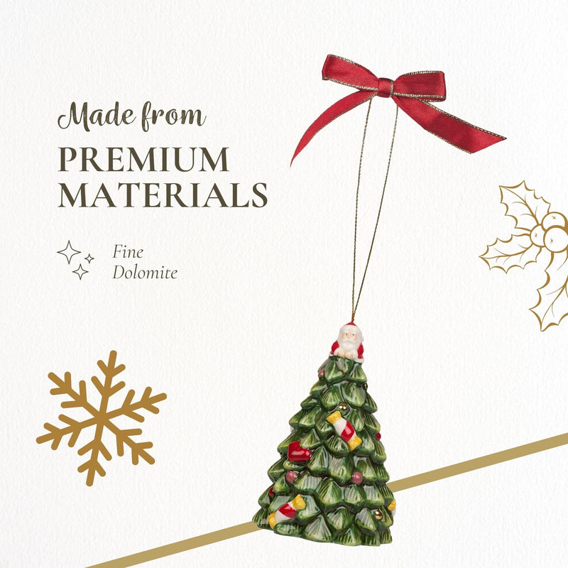 Spode - Christmas Tree - Tree Bell Ornament - Limolin 