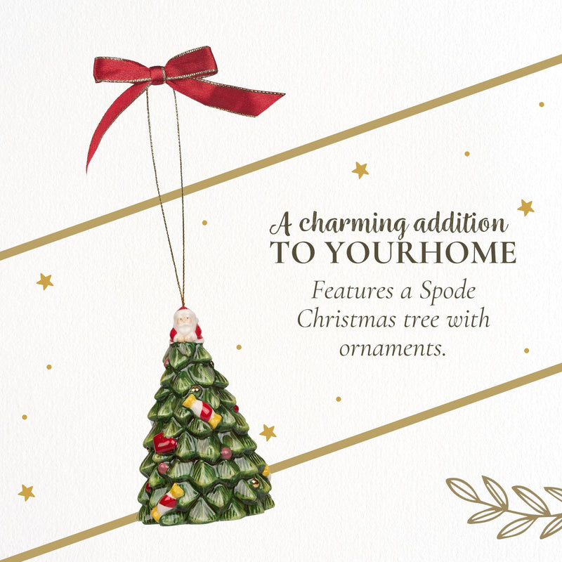 Spode - Christmas Tree - Tree Bell Ornament - Limolin 
