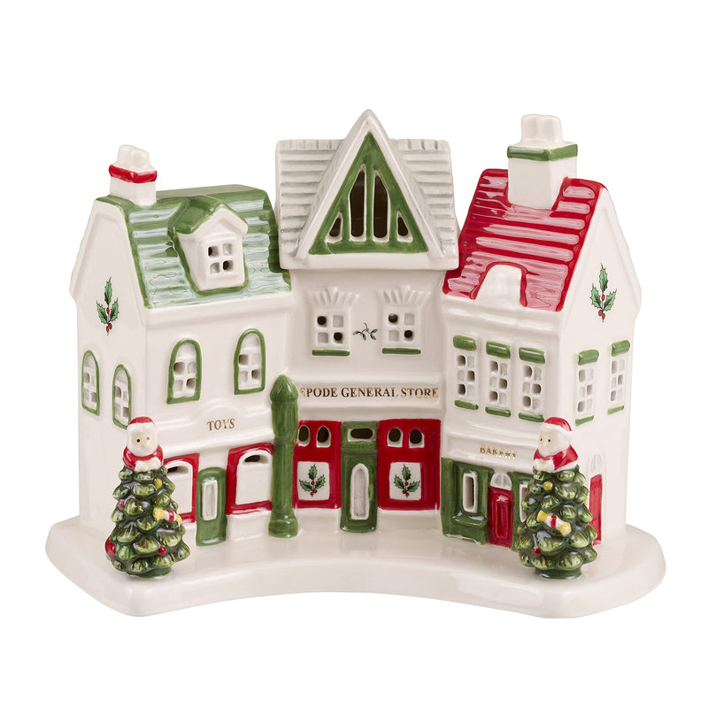 Spode - Christmas Tree - Village Led Shoppers - Limolin 