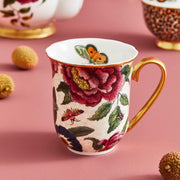Spode - Creatures of Curiosity - Cream Floral Mug - Limolin 