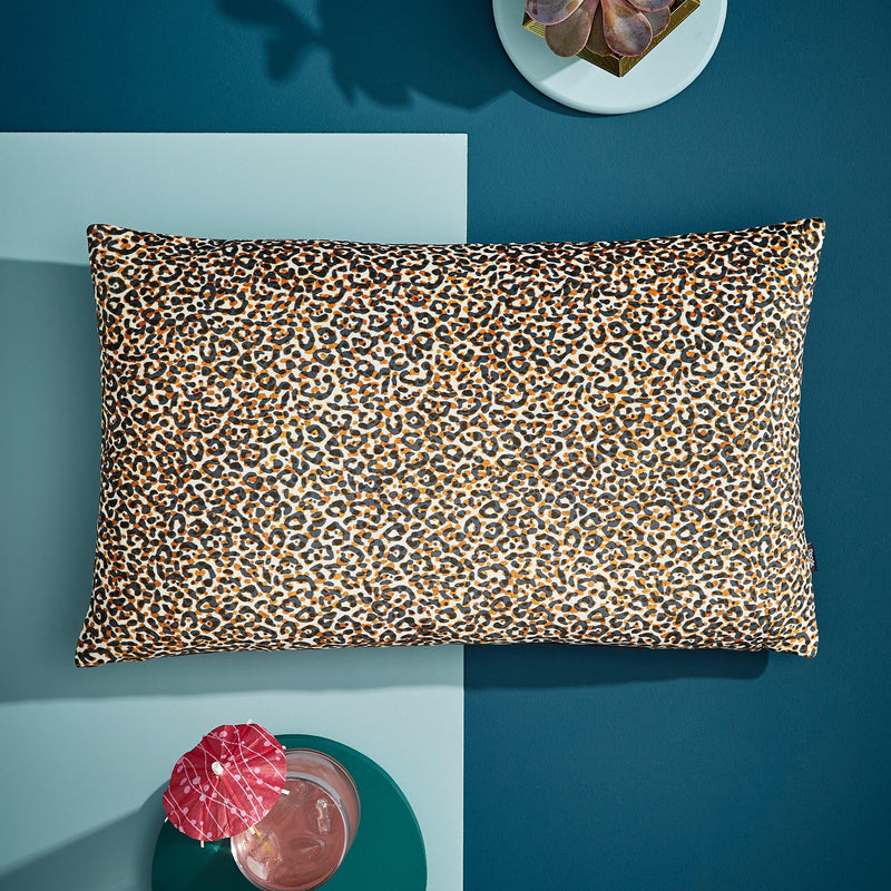 Spode - Creatures of Curiosity - Leopard Print Cushion - Limolin 