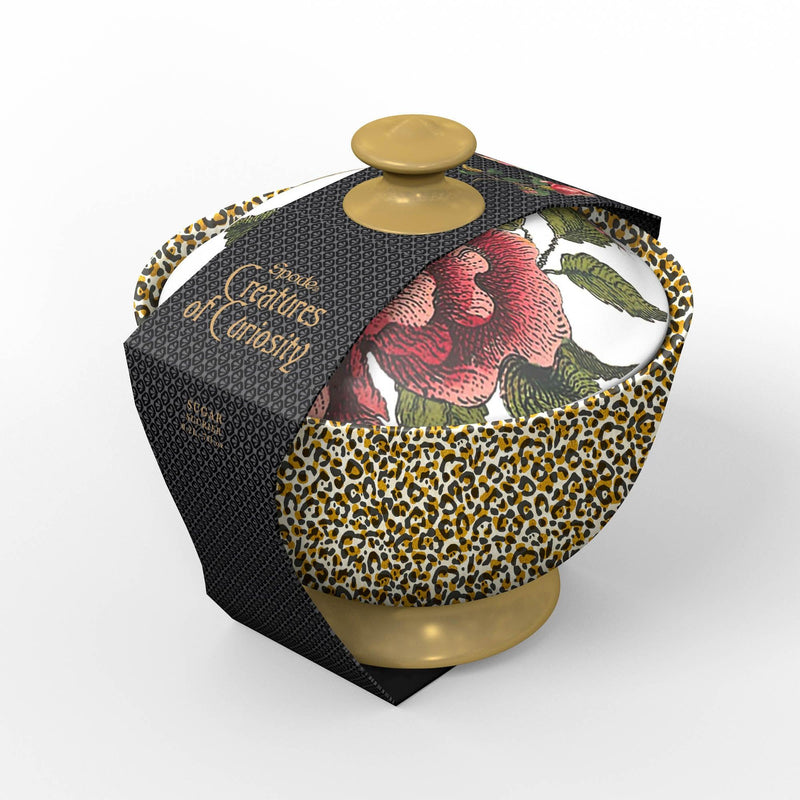 Spode - Creatures of Curiosity - Leopard Sugar Bowl | 7 oz - Limolin 
