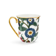 Spode - Creatures of Curiosity - White Floral Mug | 12 oz - Limolin 