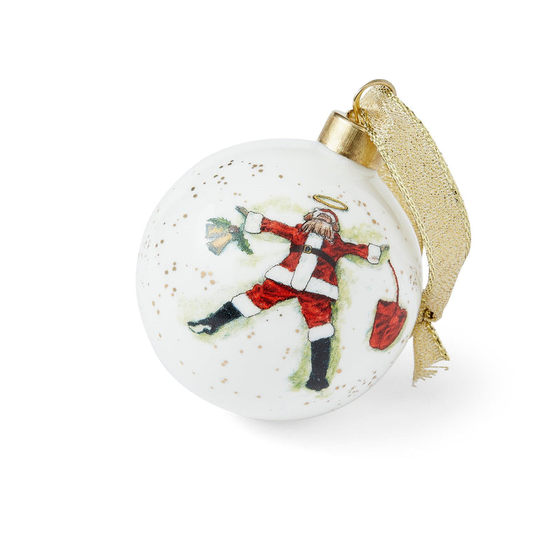 Spode - Doodles Best in Snow Bauble - Limolin 