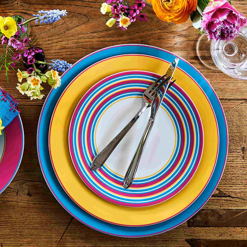 Spode - Kit Kemp Calypso Charger Plate - Turquoise | 13 Inch - Limolin 