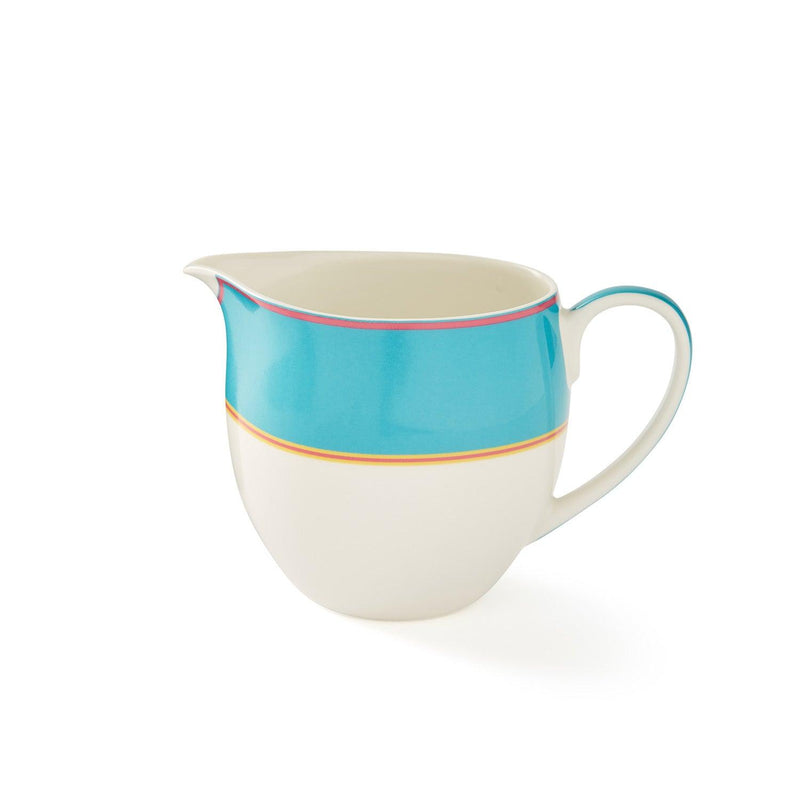 Spode - Kit Kemp Calypso Cream Jug - Turquoise | 12 oz - Limolin 