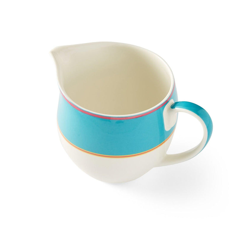 Spode - Kit Kemp Calypso Cream Jug - Turquoise | 12 oz - Limolin 