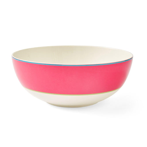 Spode - Kit Kemp Calypso Serving Bowl - Pink | 10 Inch - Limolin 