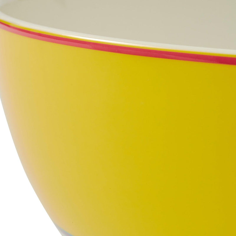 Spode - Kit Kemp Calypso Serving Bowl - Yellow | 10 inch - Limolin 
