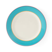 Spode - Kit Kemp Calypso Turquiose Dinner Plate (Set of 4) | 11.5 inch - Limolin 