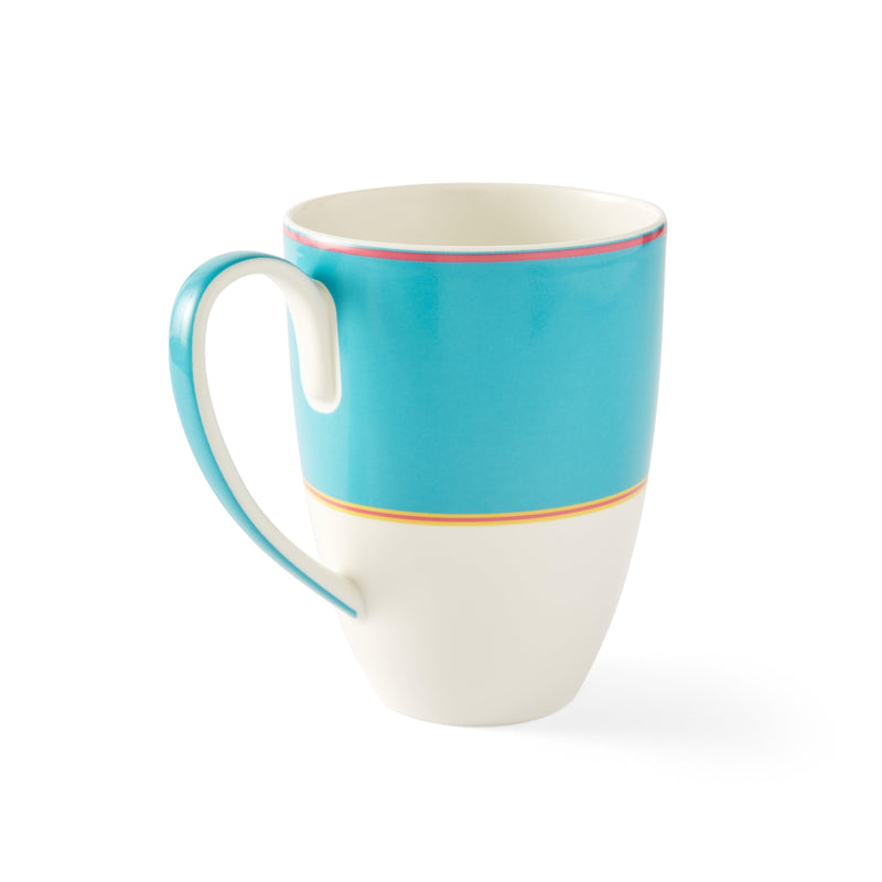 Spode - Kit Kemp Calypso Turquoise Mug | 16 oz - Limolin 
