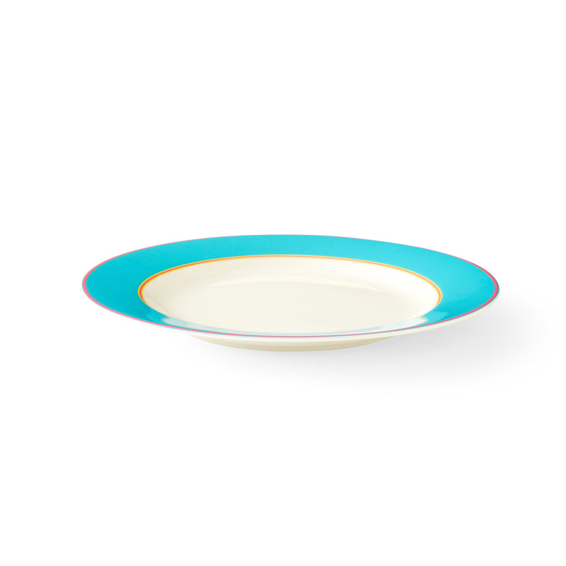 Spode - Kit Kemp Calypso Turquoise Salad Plate - Limolin 