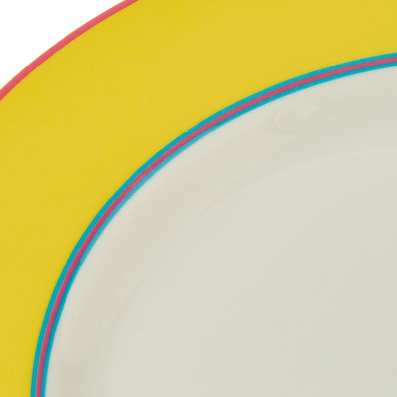 Spode - Kit Kemp Calypso Yellow Salad Plate - Limolin 